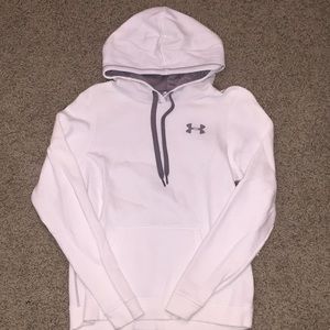 White under armour hoodie